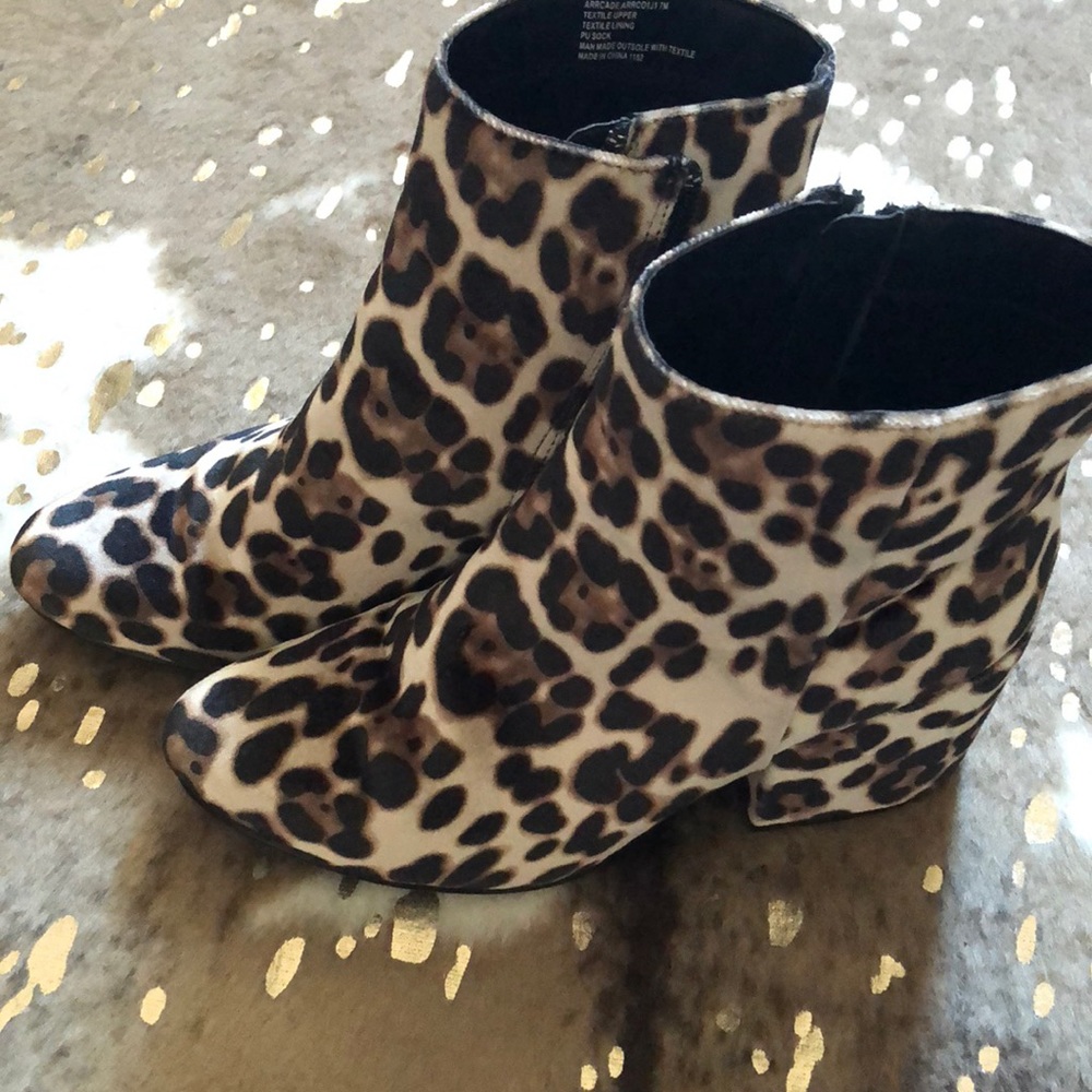 Leopard Booties